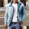 Men'S Jackets Mens Men Fur Coat Winter Warm Jacket Clothing Trends Plus Size Cazadora Hombre Drop Delivery Apparel Outerwear Coats Dhonh