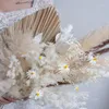 Decoratieve bloemen Gedroogde bloemenboeketten voor bloemenarrangementen Home Decoratie Plant Crafts Diy Po Props Boho bruiloft Decor