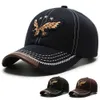 Boll Caps Fashion Eagle broderad herrhatt 2023 Ny utomhus Golf Womens Sports Button andningsbar bomull Baseball Sun Q240403