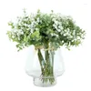 Fleurs décoratives 1Pack Eucalyptus Eucalyptus Sky Stars Decoration Home Decoration Simulation de mariage et plantes vertes