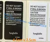 1000pcs Lot 4 5cm 2 5cm Seal Label Label for Samsung Galaxy S4 S5 S6 7 Note 5 J1 A3 Package Box Strip DHL Ship1956873