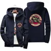 JACETAS MENINAS MOTORCIONS MEN MEN Cafe Fino Windbreaker Zipper Impresso Casaco Pais-Crianças meninas Meninas roupas grandes roupas de tamanho grande