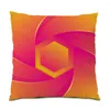 Pillow Polyester Linen Covers Decorative Ultra Soft Velvet Sofas artistiques pour le salon SOFFOR DE DÉCOR HOME COLORFE E0095