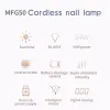 Medicine Rechargeable Uv Led Nail Oven, Curing Hine for Nail Gel,professional Manicure Tools,small Beauty Apparatus Usb Lampe A Ongle