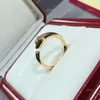 Carts Bracelet Classic en trendy 18K Rose Gold Plated Leopard Ring met glanzende diamant inleg modieuze mannen dames open head