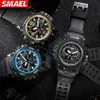 Men's Military Watch Waterproof Electronic Sports Watch Nightlight Alarm Bell Watch