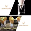 Bols Rold Holder Sushi Cone Cone Bracket Display Affiche Stand Gadget Gadget One Hole Cream Server Setflf