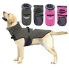 Giacca per collare in pelliccia impermeabile per cani per abiti da cappotto grande grande addensato addensato pet outfit boodle labrador Costume Forniture