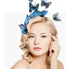 Bérets 3D Butterfly Bandband Cosplay Accessory Party Party Girl Girl Rressing fournit des tenues Costume Butterflies