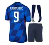 2024 Nya croacia fans spelar fotbollströjor nationella 24 25 Modric Mandzukic Perisic Kalinic Football Shirt Kovacic Rakitic Kramaric Men Kids Kit Uniforms