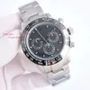 Runda 7750 Watch Gray 40*12.3mm Chronograph Fashion Designers Movement Superclone Automatiska Business Men's Black AAAA 572 MONTREDELUXE