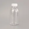 Tigelas bebem garrafa de garrafa de plástico suco de suco de embalagem recipiente portátil garrafas de bebidas embalagens pequenos recipientes de vidro