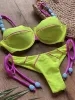 Sexy Bikini 2022 Push Up Bikini Set Yellow Swimwear Women Micro Swimsuit Female Bandage Biquini Beach Wear Swimming
