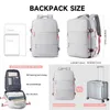 Bolsas multifuncionais Backpack de alta qualidade para mulheres, adequado para escolas de jovens, grande capacidade de transporte na água em 17 polegadas de fim de semana ao ar livre YQ240407