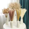 Decorative Flowers Dried Pampas Grass Decor 145 PCS 43cm Natural Bouquet Boho Home Tail Reed Plants Christmas Decorations