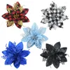 Fleurs décoratives 5pcs de Noël coloré arbre artificiel suspendu ornements pour la maison de fête décor de fête Navidad Cadeaux 2024