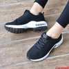 Casual Shoes Autumn Athletics Flying Weave Sport Running Women Outdoor Cushioning Sneakers Ladies Non-slip Baskets Jogging