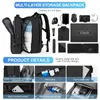 Multi-function Bags Mens mini business travel backpack large expandable 17 inch laptop anti-theft bag with USB charging yq240407