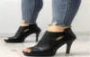 LAPOLAKA Fashion Peep Toe Cutout Thin Heels summer Boots fashion design sexy high heels women039s Shoes Woman ankle boots17360471