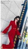 Women's Two Piece Pants Spring and Autumn Office Womens Fashion Leisure Slim Brand Womens Coat and Pant SetC240407