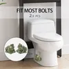 Couvrages de siège de toilette Boulons de boulons uniques pour le couvercle à vis de la salle de bain facile
