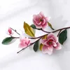 Fiori decorativi Magnolia Simulazione di fiori Eva schiuma grande europea Fallo di fascia alta FASHEFFICILE ARTICIFICA
