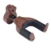 Auto Lock Hardwood Black Walnut Wall Mount Guitar Hnager Guitar Holder для All Guitar4939140