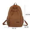 Rucksack Joypessie Mode Frauen Leinwand Leisure Mochila Liebhaber Reisen Tasche Teenie Bookbag für Mädchen Jungen High School Rucksack Solid