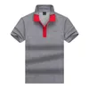 Camisa de camisa de pólo BOSS POLOS DE POLOS DE POLOS T T-SHIRT CASual Business Golf Shert Cot de algodão puro T-shirt 2024 Fashion Brand Summer Top Roupos 1U8V
