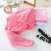 Towel Yaapeet Korean Honeycomb Water-absorbent Quick-Drying Women Hooded Hair 26 X 62 Cm