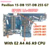Płyta główna EPV51 LAG078P dla HP Pavilion 15dB 255 G7 Laptop płyta główna z E2 A4 A6 A9 CPU L20477001 L20478601 L20479001 L31720601