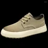 Scarpe casual maschile traspirabile sola traspirante in pelle in pelle scamosciata in pelle scamosciata per outdoor Sports leggero di viaggio versatile comodo Oxford