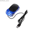 Topi 1-10 durevole mouse cablato 1000dpi mini auto USB 3D Optical Innovation 2 fari PC Mouse da gioco Y240407