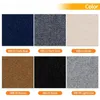 Carpets 10pcs carré de tapis auto-adhésif 30x30cm PELLE ET Stick Autocollant amovible pour les carreaux de mur d'ameublement de maison bricolage