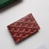 Women Wallet Designer Card Holders Wallets Designers Woman Designer Purses Handbags Luxurys High Quality Genuine Leather Mini Bags with Box Cardholder Red Purse