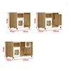 Cat Carriers Solid Wood Cages Four Seasons General Cats Nest Comfortable Villa Semi-enclosed Kitten House Indoor Homestay Pet Cabinet