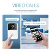 Campanelli X3 Pro Intelligent Visual Doorbell Voice Voice and Video Benvenuto Applicazione telefonica Chiamata wireless ip walkie talkie h240407