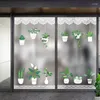 Fensteraufkleber gefrostete Aufkleber Badezimmer Anti-Licht-Getriebe undurchsichtiger Balkonglasfilm Küchenschattierung