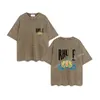 T-shirt de créateur pour hommes Rhu T-shirt vintage Retro Washed Shirt Luxury Brand T-shirts Femmes à manches courtes T-shirt Summer T-T-Hip Hop Tops Shorts Vêtements Diverses Couleurs 22