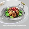 Double chaudières Pot Pan SHABU WOK Cuisine en acier Souple chinois Fryser inoxydless Cook Screatt Sketet Metal Suing Kitchen Small antiadhésive