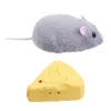 Remote Control Mouse Model Pet Teasing Toy Cat Teaser Playing Toys Mice Supplies Realistic Funny Chew 240401