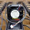 Free shipping new NMB 3828 12V 0.46A 1511FB-04W-B56 four wire temperature controlled cooling fan