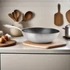 Pannen hoogwaardige maifan steen anti-stick pan hele lichaam tri-poly 316 roestvrij staal frituren 32 cm/34 cm wok geschikt voor alle fornuis