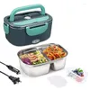 Tisch Geschirr Elektrisch Heizung Lunchbox Edelstahlwärmer Bento Container für Thermalboxen Büroschule