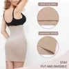 Taille Tummy Shaper Women Super Elastic Tummy Control Slips High Taille Body Shaper Slanke ondergoed HALF SLIP KUNT LIFTER PETTICAAT SCHUMENDERS L2447