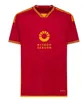 23 24 Maglia Dördüncü 4. Futbol Jersey Çocuk Kiti 2023 2024 Evde Üçüncü 3. Kırmızı Futbol Gömlek Kalsiyo Maglietta Tren Oyuncu Versiyonu Pellegrini Abraham Dybala