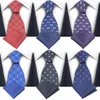 Krawaty szyi męskie miękkie i gładkie poliestrowe zestaw nowatorski i ultracienno-cienki geometryczny zestaw kołnierzy geometryczny
