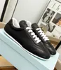 2024S/s Stilvolle Männer Prax 01 Runner Sports Schuhe Leder Sneaker Elfenbein schwarz grau leichter Gummi-Sohle-Trainer täglich Skateboard Walking Skate Schuh EU38-46 mit Kasten