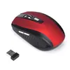 Camundongos de 2,4 GHz mouse sem fio com receptor USB de 6 teclas Ergonomic Silent Gaming para console H240407