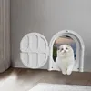 Kota nosiciele psa rama drzwi Burr wolna biała mała importowanie dekoracji bramy wykwintne wykonanie dla kotka